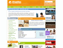 Tablet Screenshot of lifamilies.com